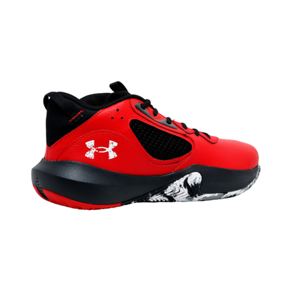 Tenis Under Armour Lockdown 6 Hombre - 3025616600 Rojos Básquetbol Cómodos Moda Urbana