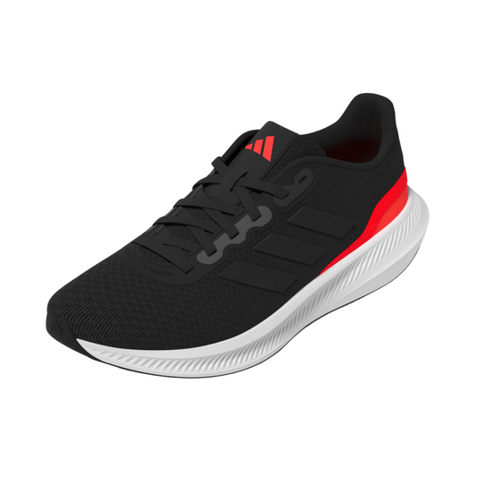 Tenis Adidas Runfalcon 3.0 Para Hombre - HP7550 Negro/Rojo