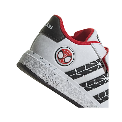 Tenis Grand Court Spider-man Infantil - IF9893 Blanco