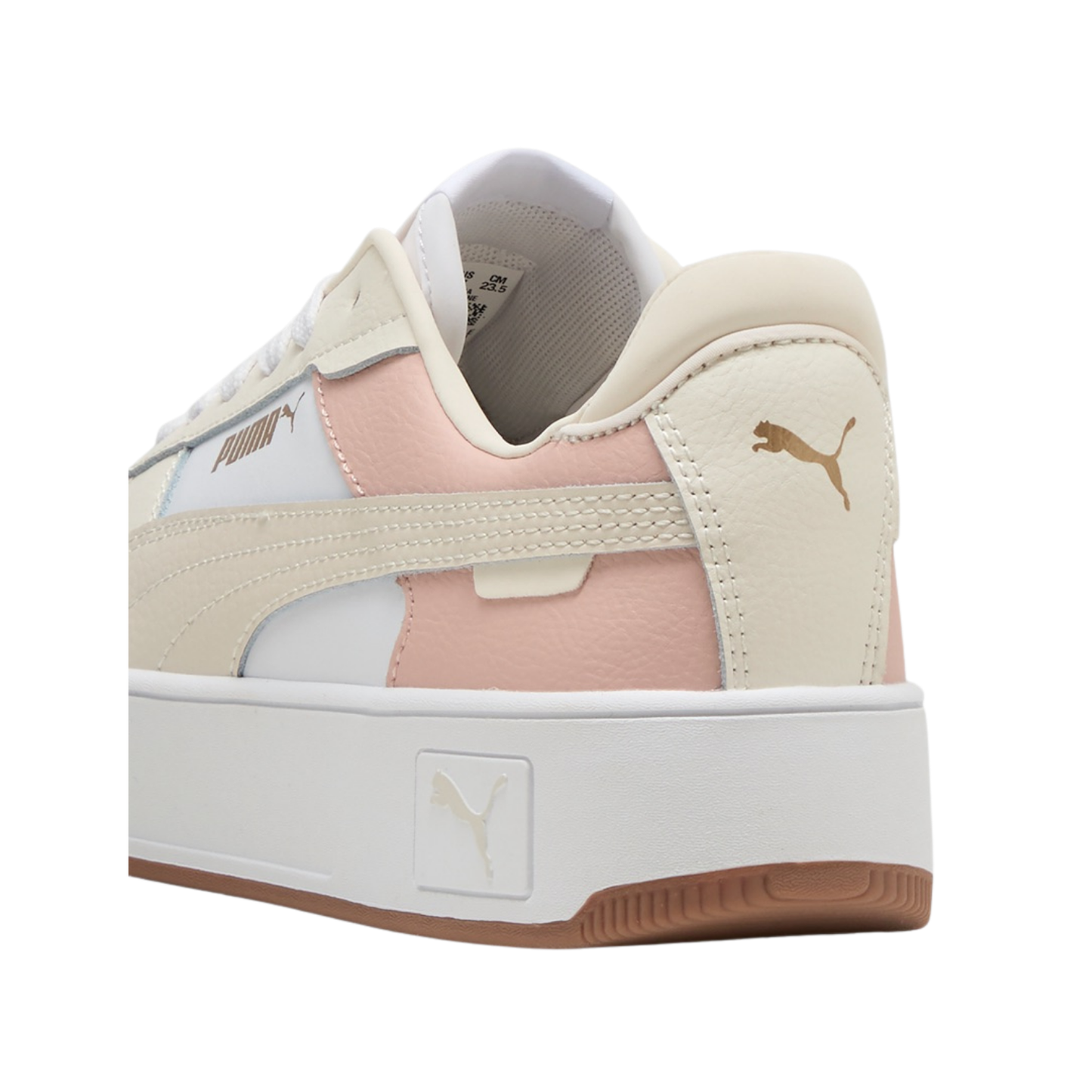 Tenis Puma Carina Street Urbanos Mujer - 38939042 Blanco / Beige Chunky  Plataforma