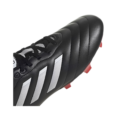 Tenis Adidas Goletto VIII FG Para Futbol -GX7793 Negro/Blanco/Rojo