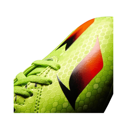 Tenis Adidas Messi 15.4 FXG Jr Para Futbol - S74699 Verde Fosforescente