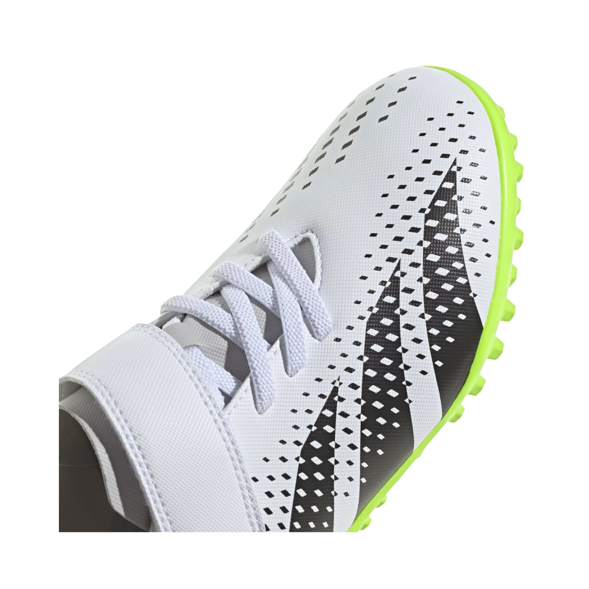 Tenis Adidas Predator Accuracy.4 H&L TF JR - IE9442 Blanco/Verde