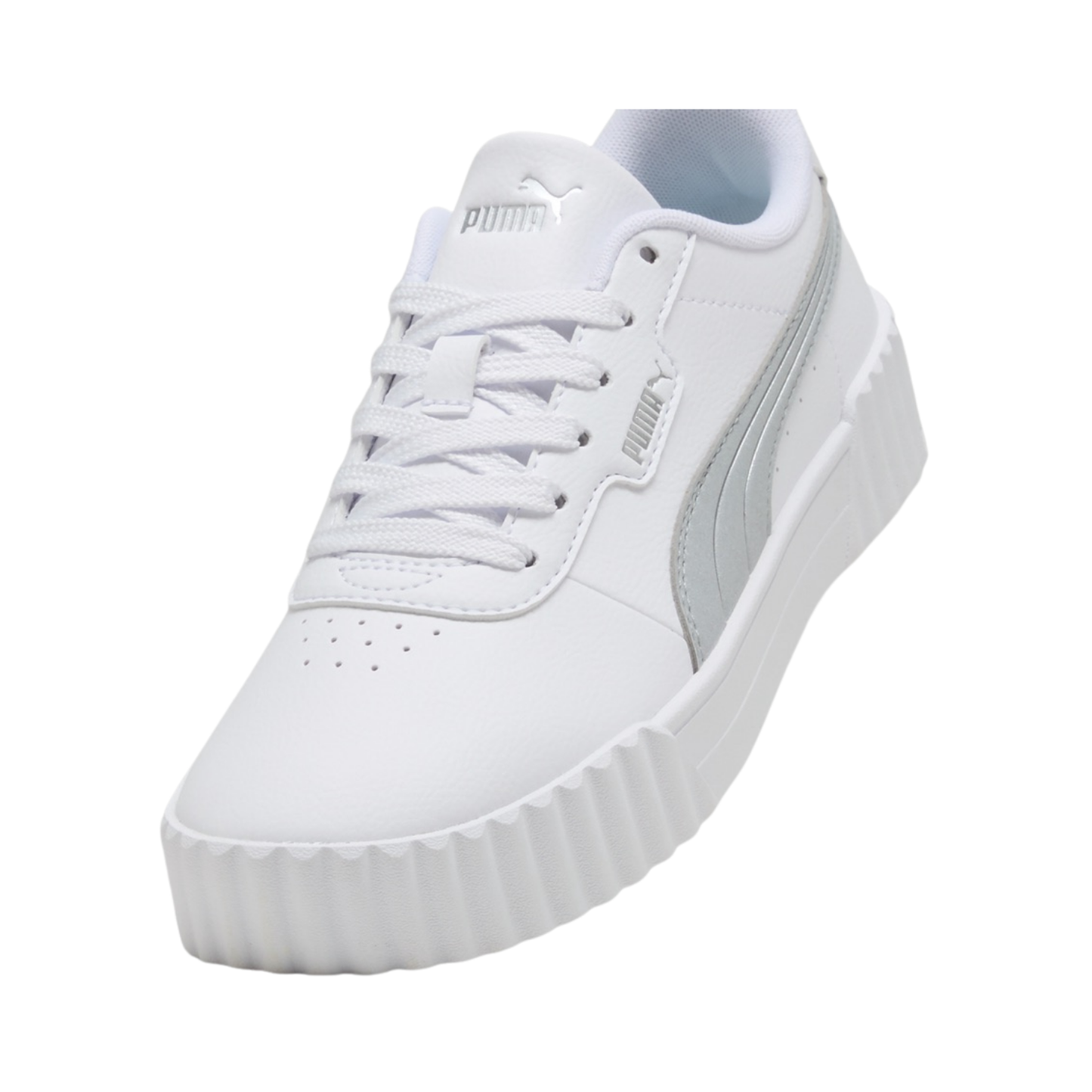 Tenis Puma Carina 3.0 Chic Mujer - 40072201 Blanco / Gris Casuales