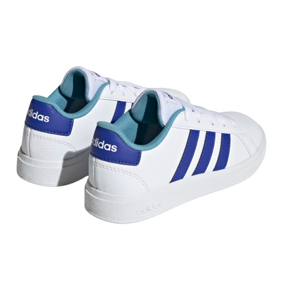 Tenis Adidas Grand Court 2.0 K- HP8908 Blanco/Azul Unisex