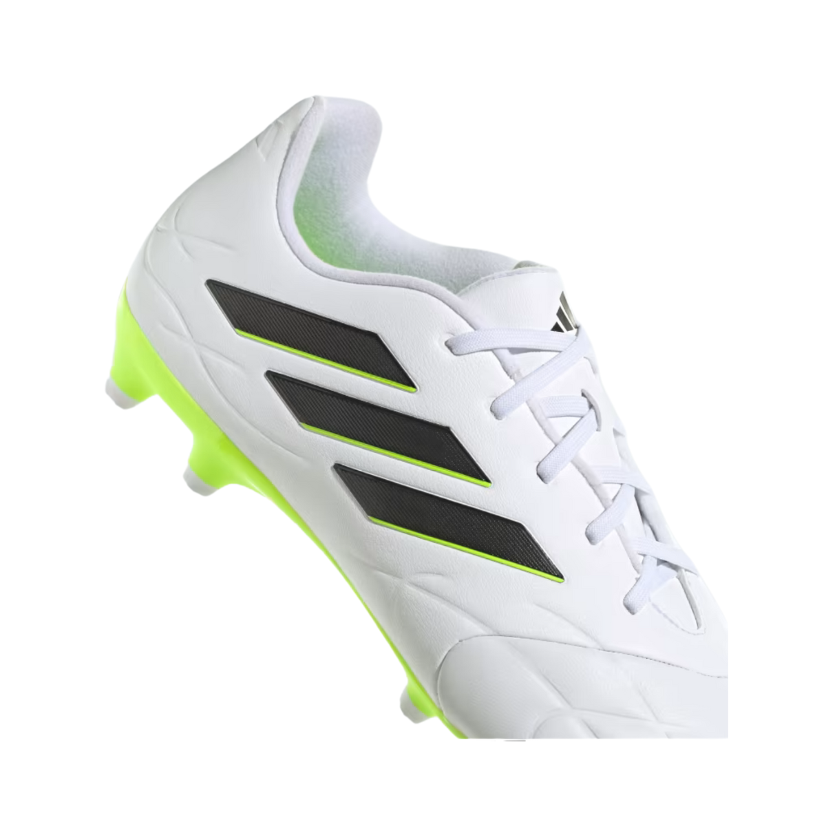 Tenis Adidas Copa Pure .3 FG Para Futbol- HQ8984 Blanco/Verde