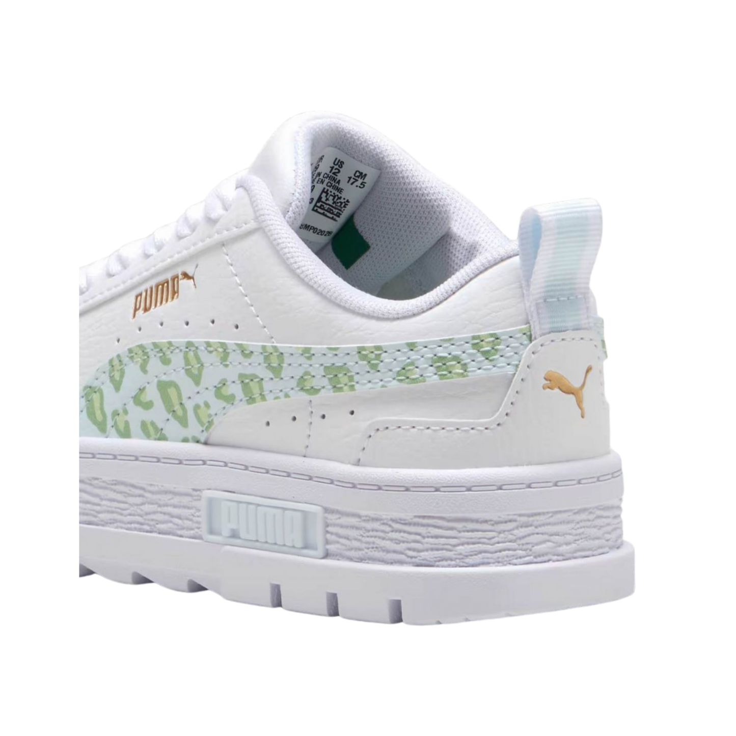 Tenis Puma Mayze Wild Plataforma Mujer - 38569609 Blanco Chunky Animal Print
