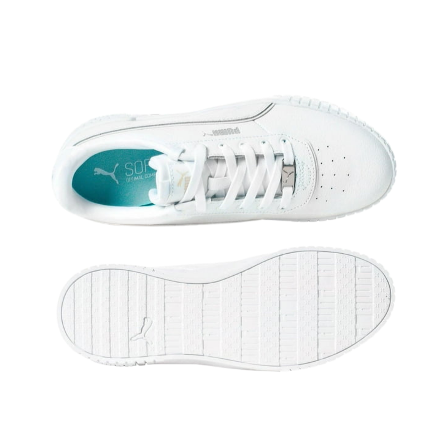 Tenis Puma Carina 2.0 Lux Casuales Mujer - 39501701 Blanco