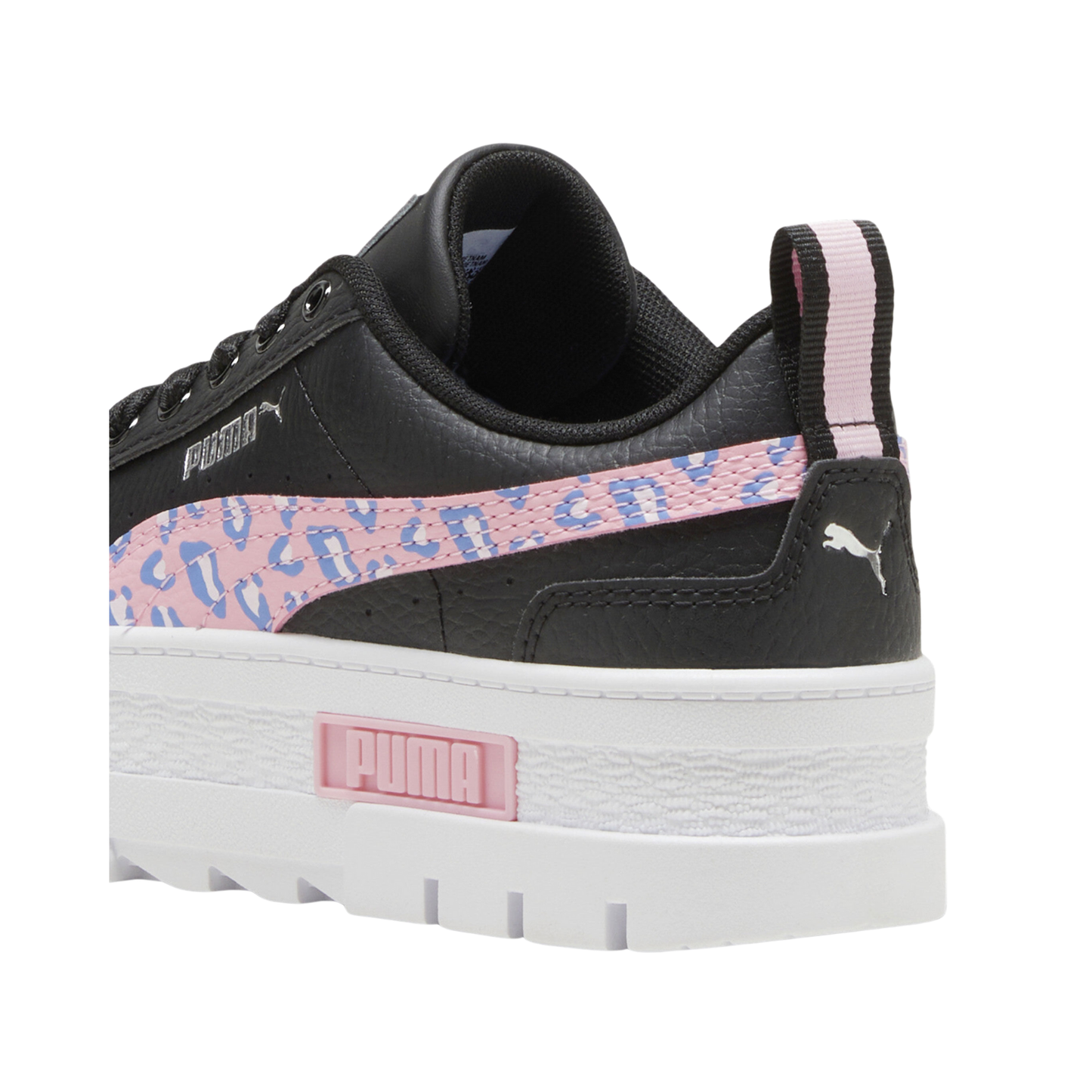 Tenis Puma Mayze Wild Chunky Mujer - 38569610 Negro / Rosa Animal Print Plataforma