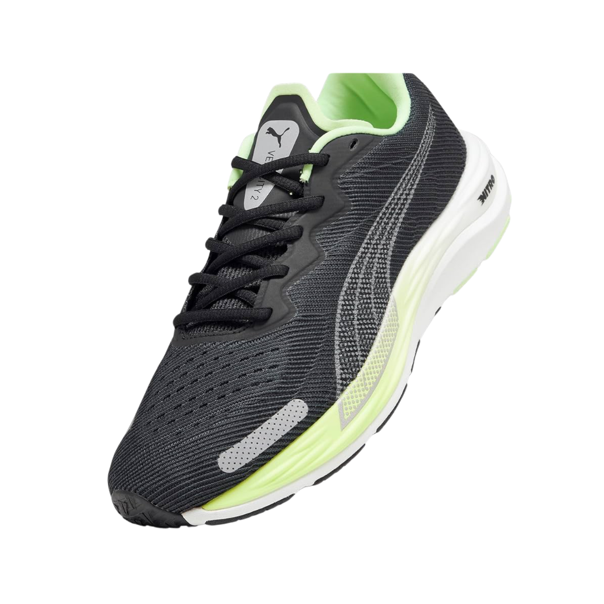 Tenis Puma Velocity Nitro 2 Hombre - 19533718 Negro Running Entrenamiento Ligeros Correr