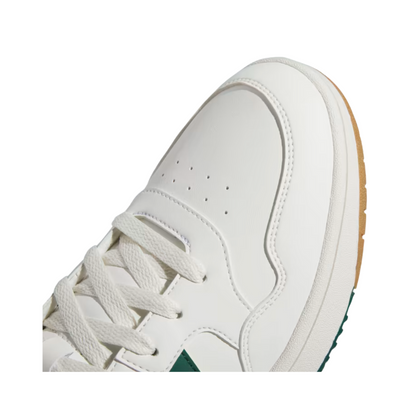 Tenis Adidas Hoops 3.0 Mid - IG5570  Blanco/Verde