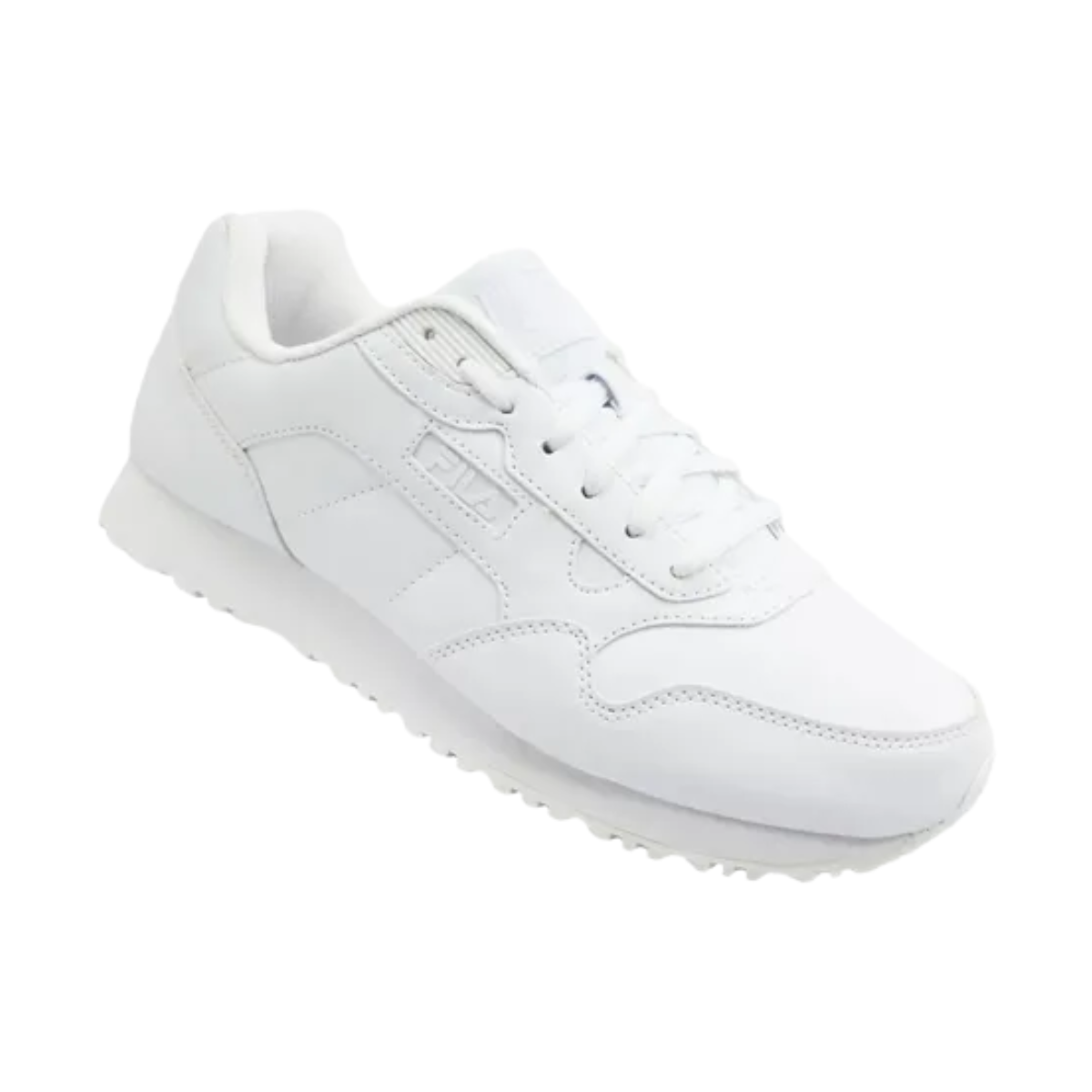 Tenis Fila Cress Hombre Juvenil Casual Unisex Sneakers - 1sc60512100 Blanco