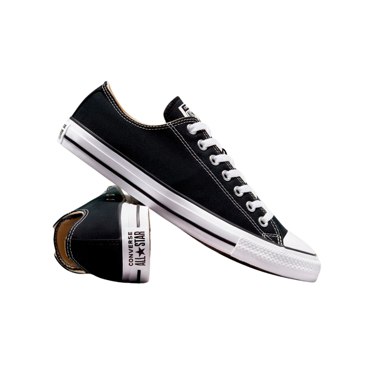 Tenis Converse  Chuck Taylor All Star Choclo Unisex  M9166C Negro /Blanco