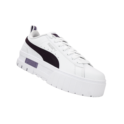 Tenis Puma Mayze Lth Casuales Mujer - 38452729 Blancos Plataforma Chunky
