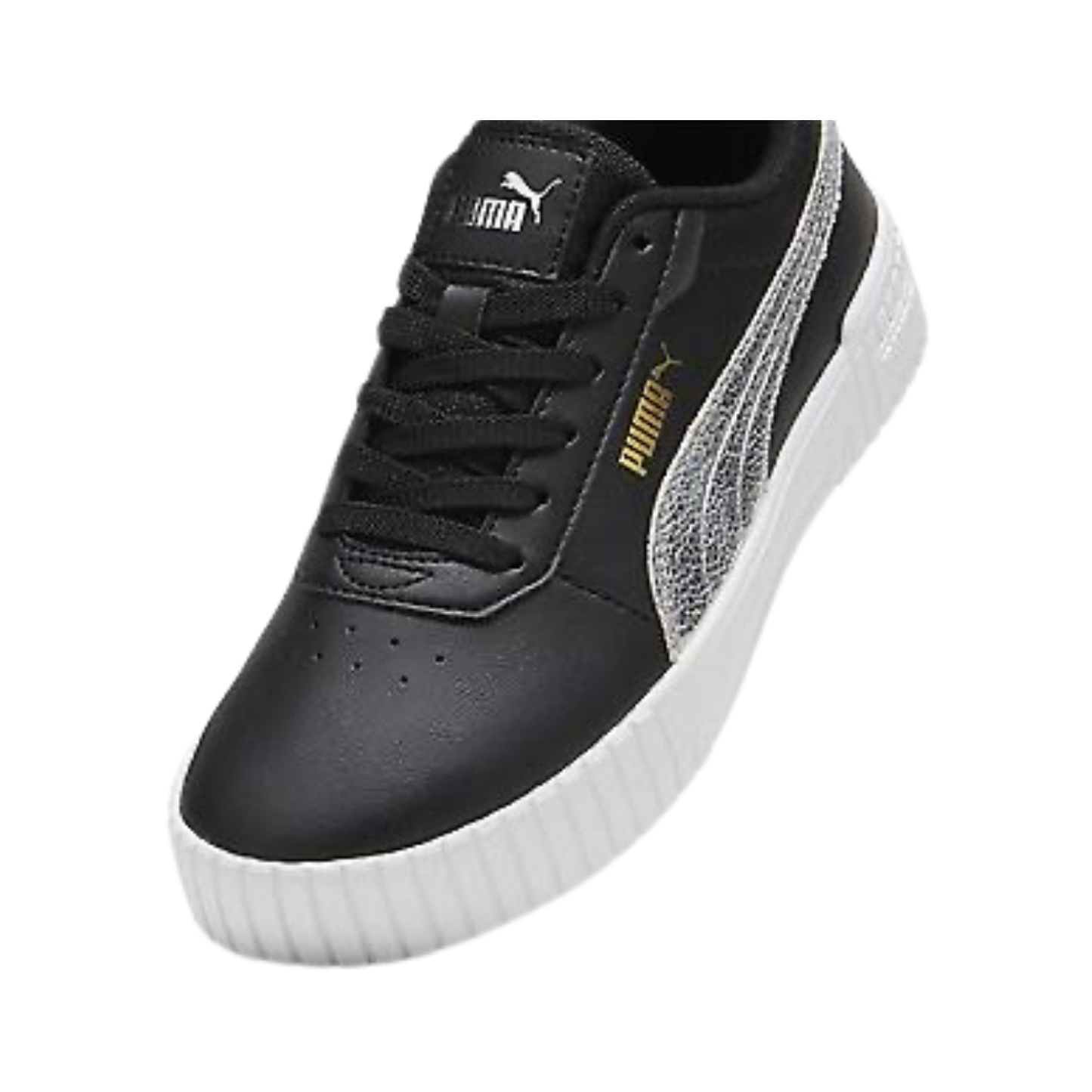 Tenis Puma Carina 2.0 Metallic Shine Mujer - 39509602 Negro