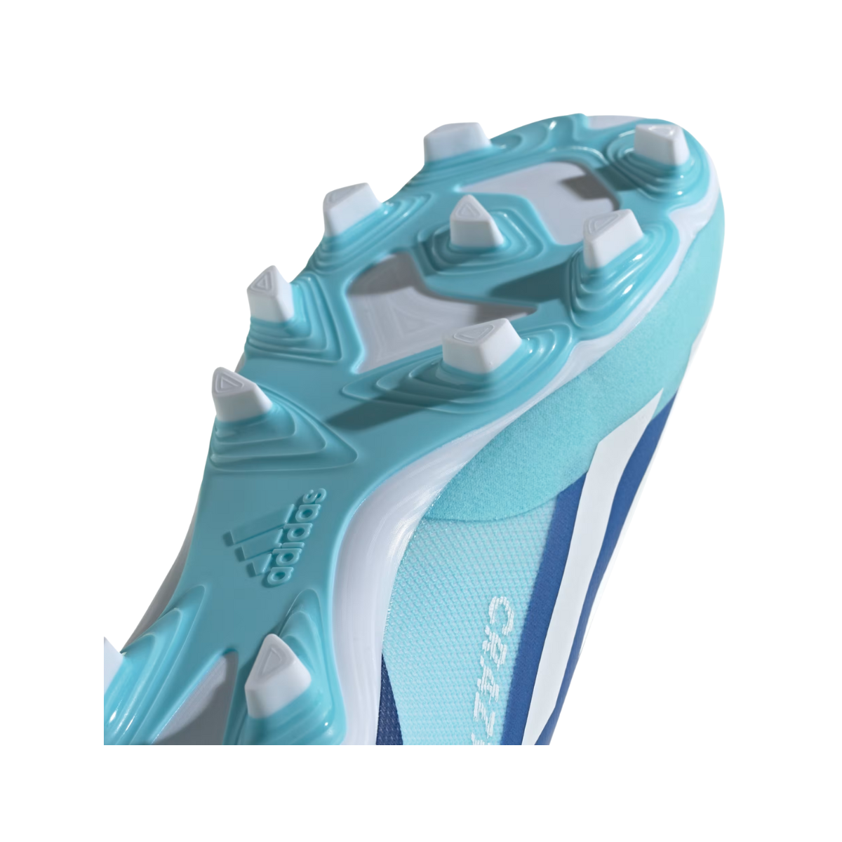 Tenis Adidas X Crazyfast.4 FxG Para Futbol - GY7431  Azul/Blanco