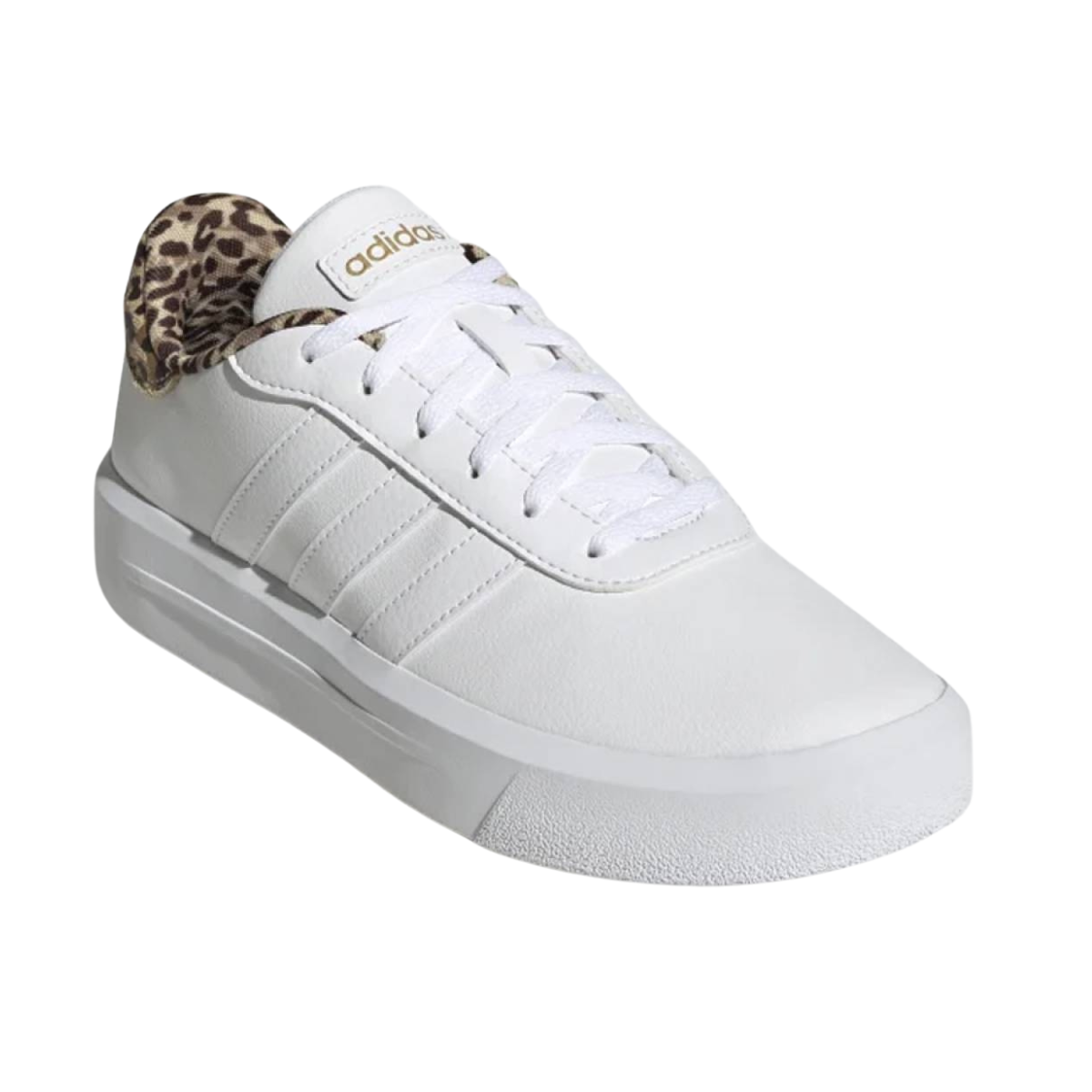 Tenis Adidas Court Plataform Para Mujer- GW9786  Blanco/Animal