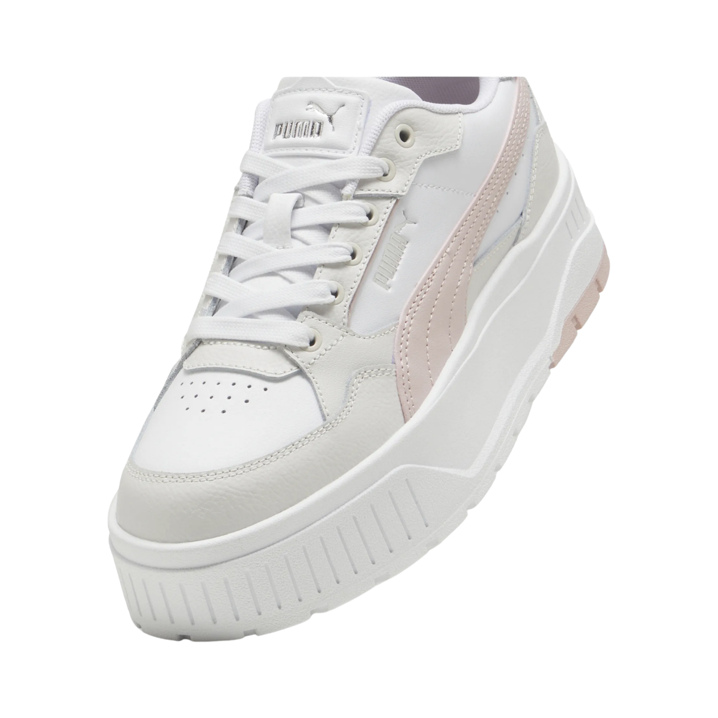 Tenis Puma Karmen Ii Idol Casuales Mujer - 39746104 Blanco Plataforma Cómodos