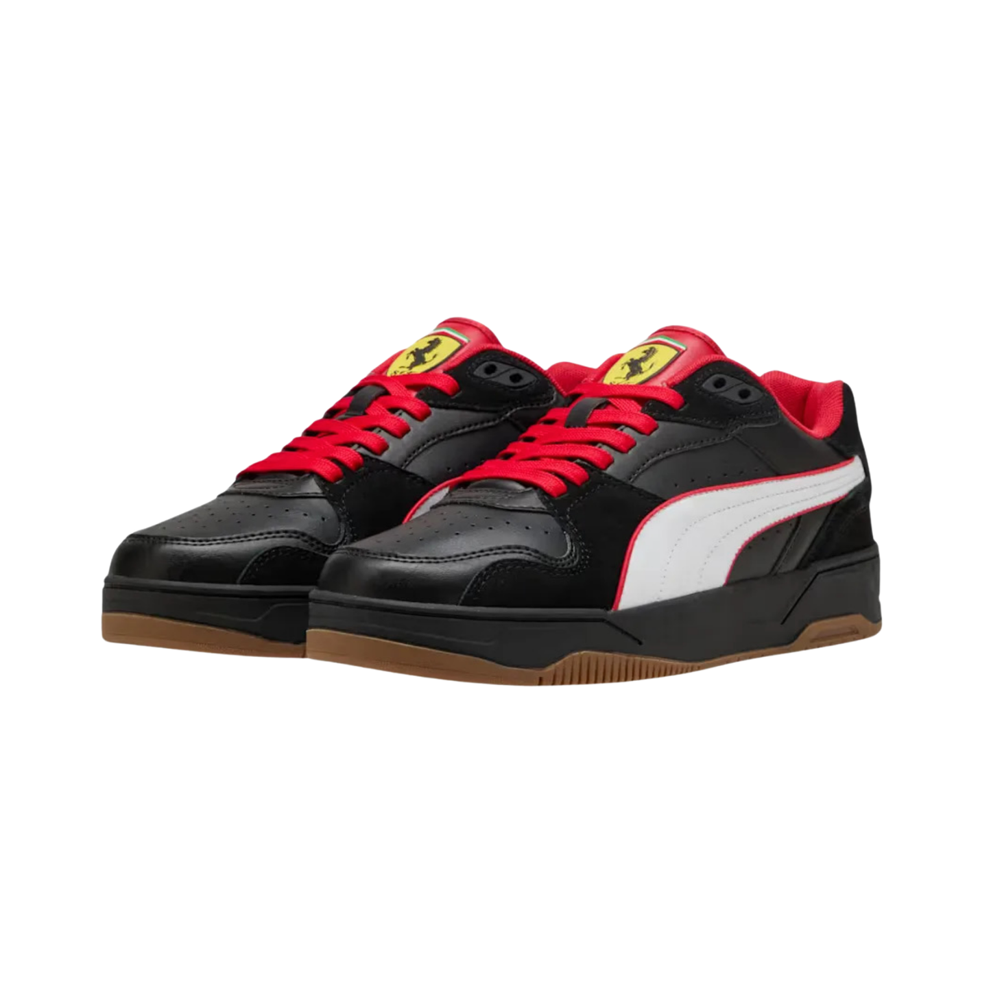 Tenis Puma Ferrari Rbd Low Hombre 30891201 Negros Casuales