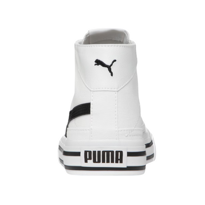 Tenis Puma Court Classic Vulc Mid Unisex - 39748202 Blancos