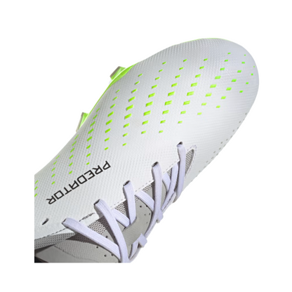 Tenis Adidas Predator Accuracy .3 L FG Para Futbol - GZ0014 Blanco/Verde