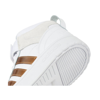 Tenis Adidas Postmove Mid Uni sex- HO6137 Blanco/Dorado