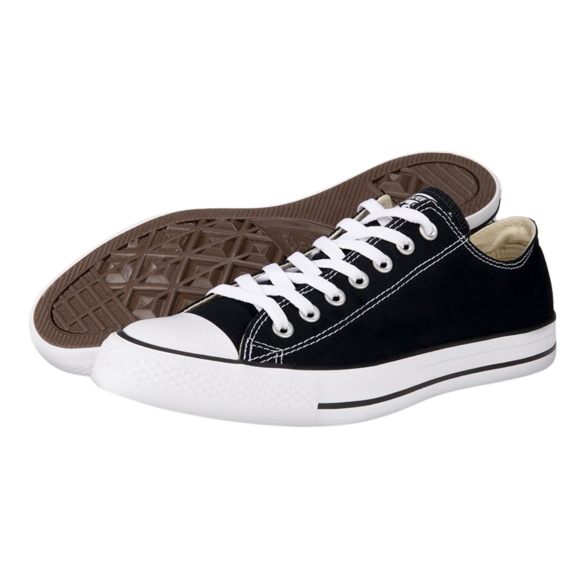 Tenis Converse  Chuck Taylor All Star Choclo Unisex  M9166C Negro /Blanco