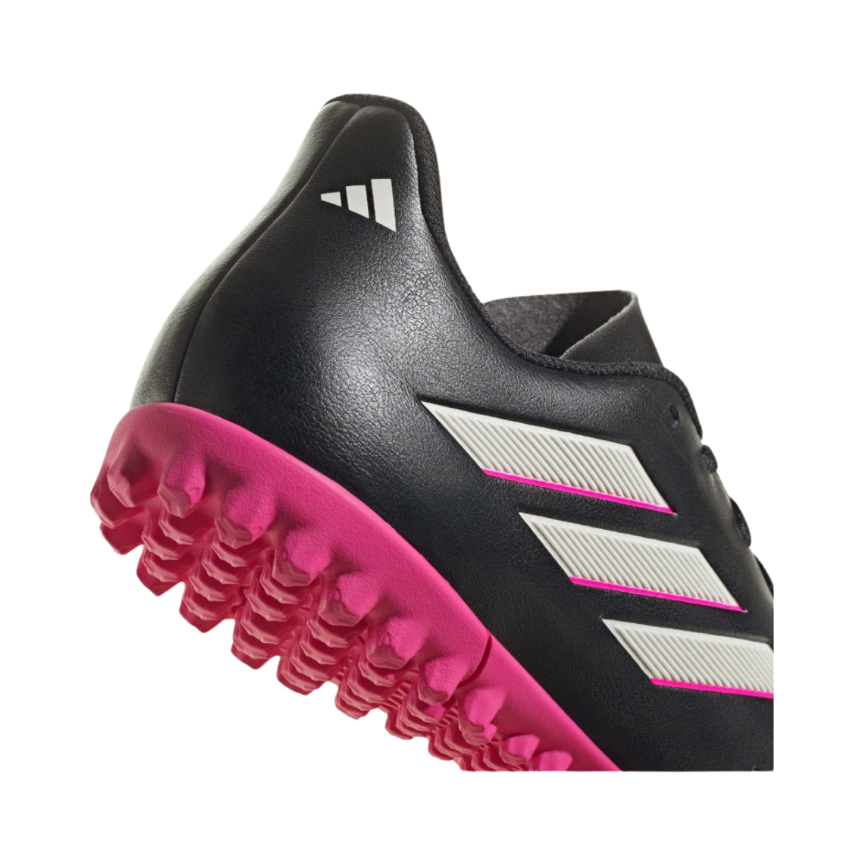 Tenis Adidas Copa Pure .4 TF Para Futbol - GY9049 Negro/Rosa