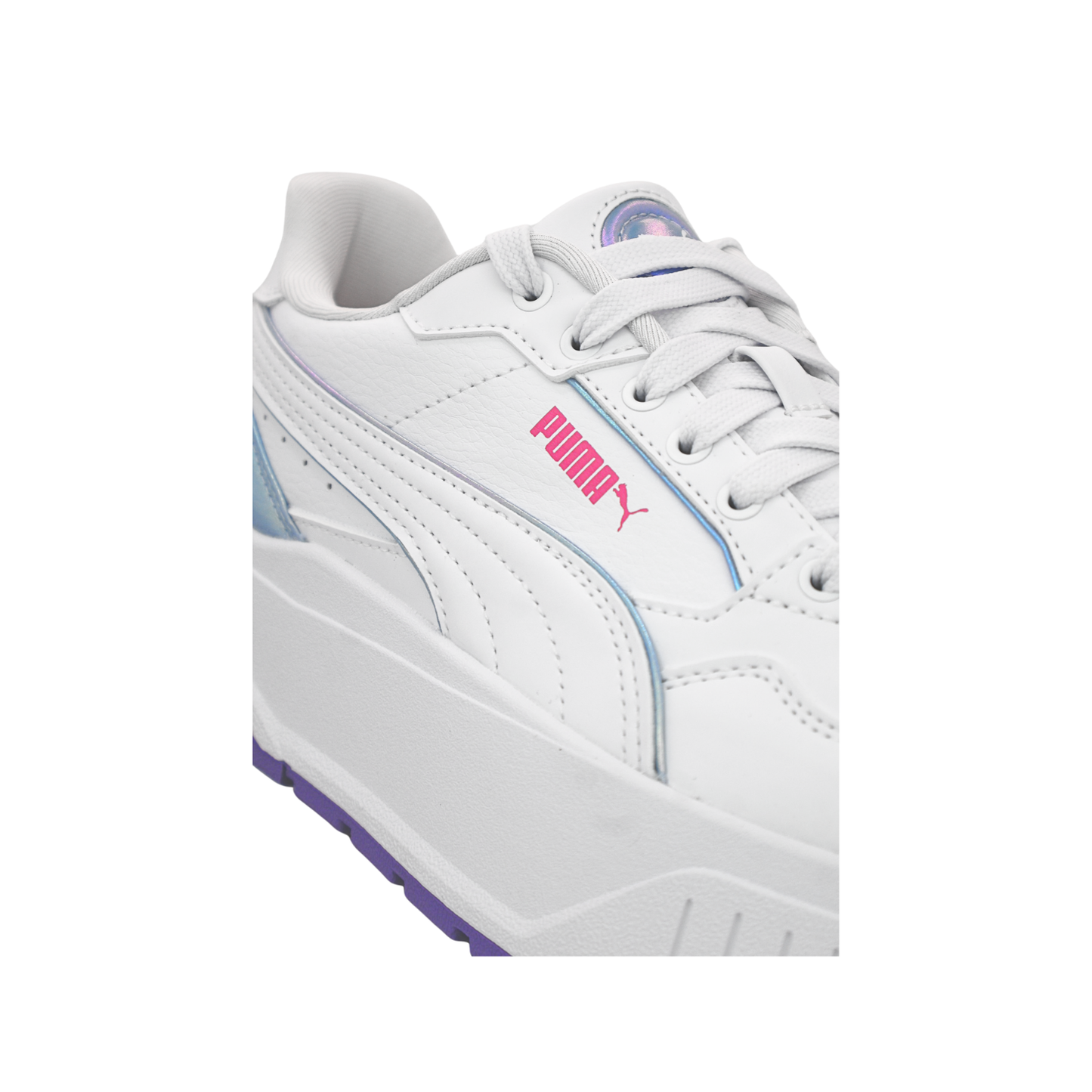 Tenis Puma Karmen Ii Idol Bouncy Sky Mujer - 39976001 Blanco Chunky