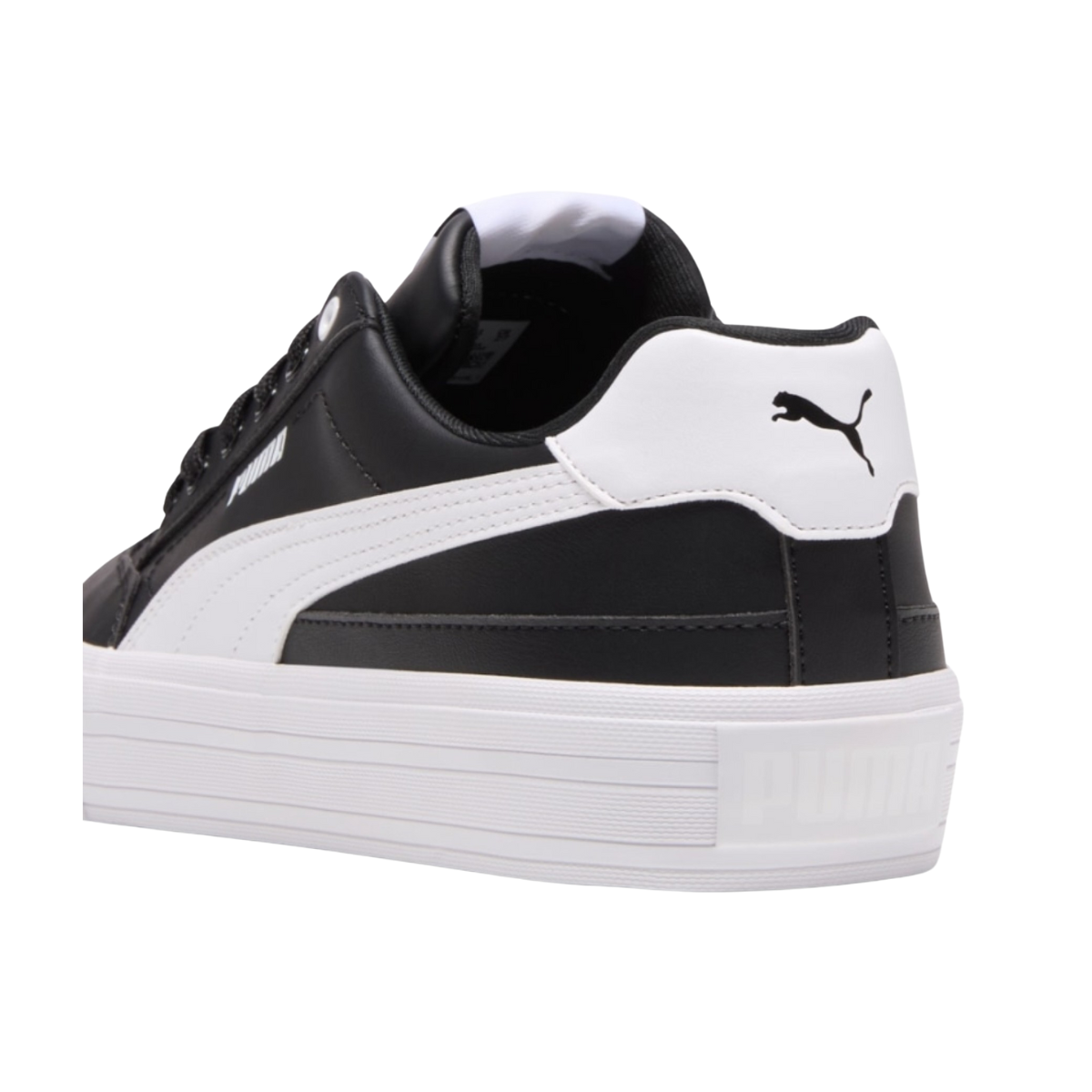 Tenis Puma Court Classic Vulc Fs Sl Unisex - 39756802 Ngo/bco