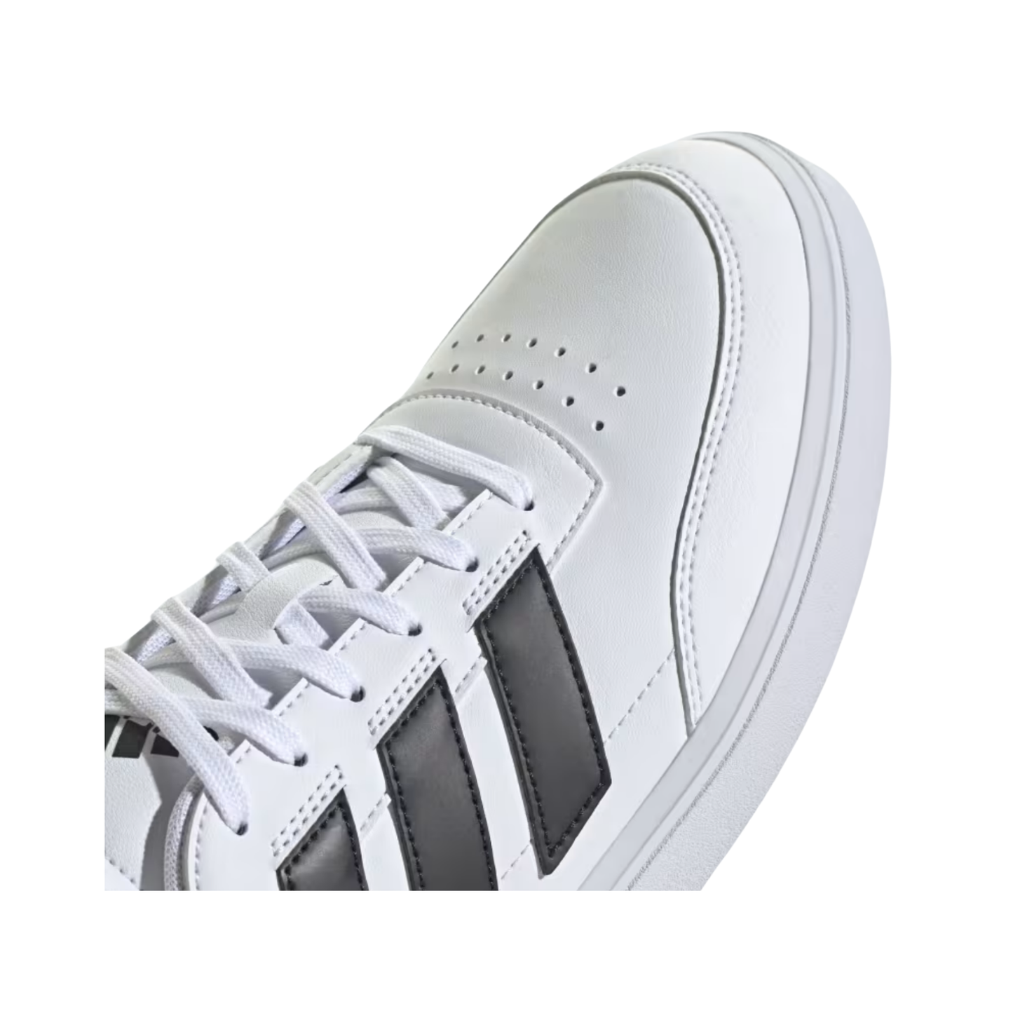 Tenis Adidas Courtblock Unisex - IF4033 Blanco / Negro Casuales