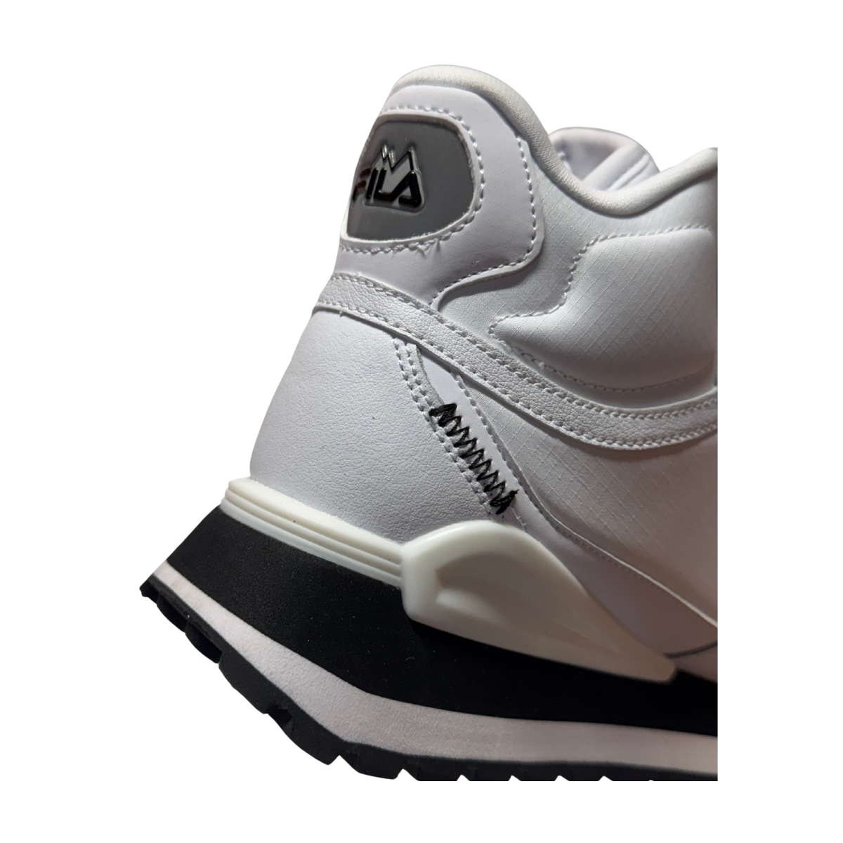 Tenis Fila Pavano Bota Unisex Casual - 5jm01978112 Bco / Ngo