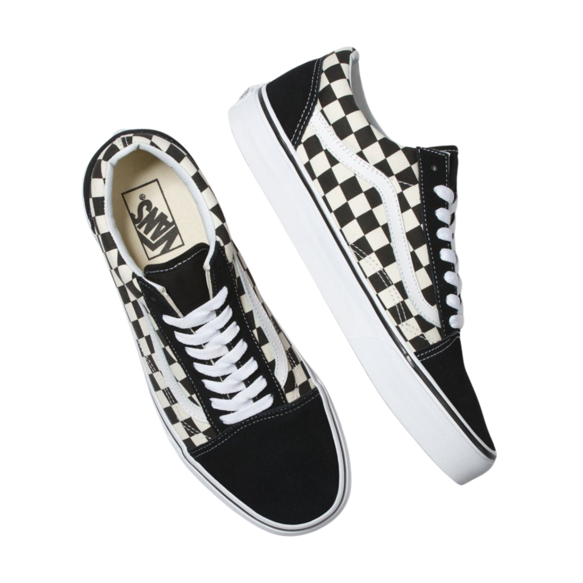Tenis Vans Old Skool VN0A38G1P0S Cuadros Negro/Blanco