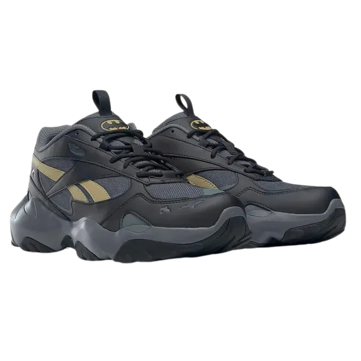 Tenis Reebok Fluffipuff Batman Casuales Hombre - HQ4589 Negro