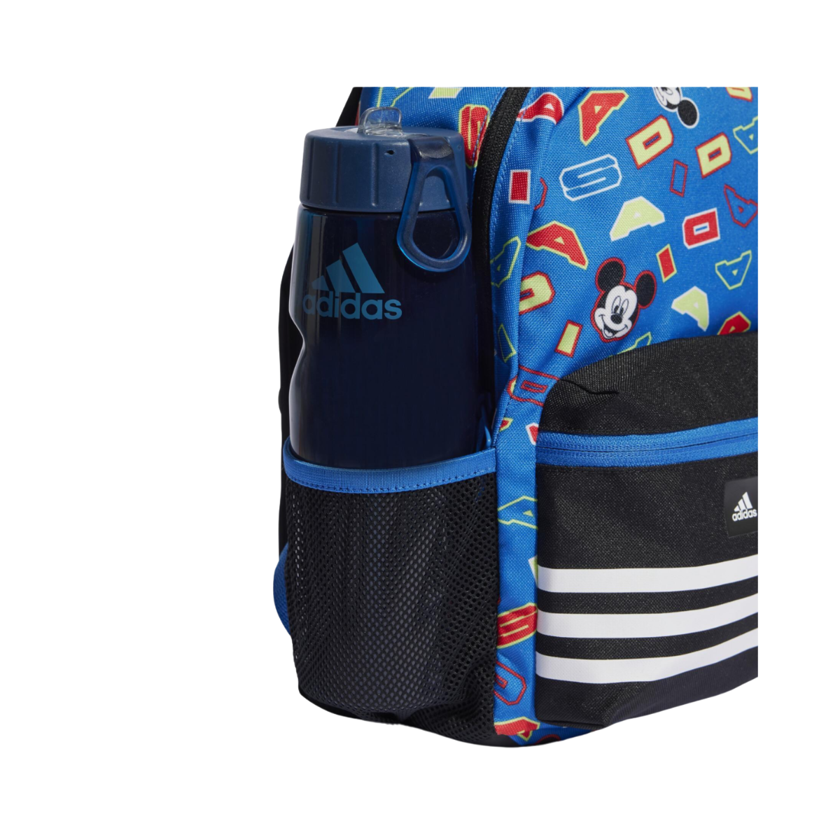 Mochila adidas Disney Mickey Mouse 12L- HZ2916  azul/negro/ blanco infantil