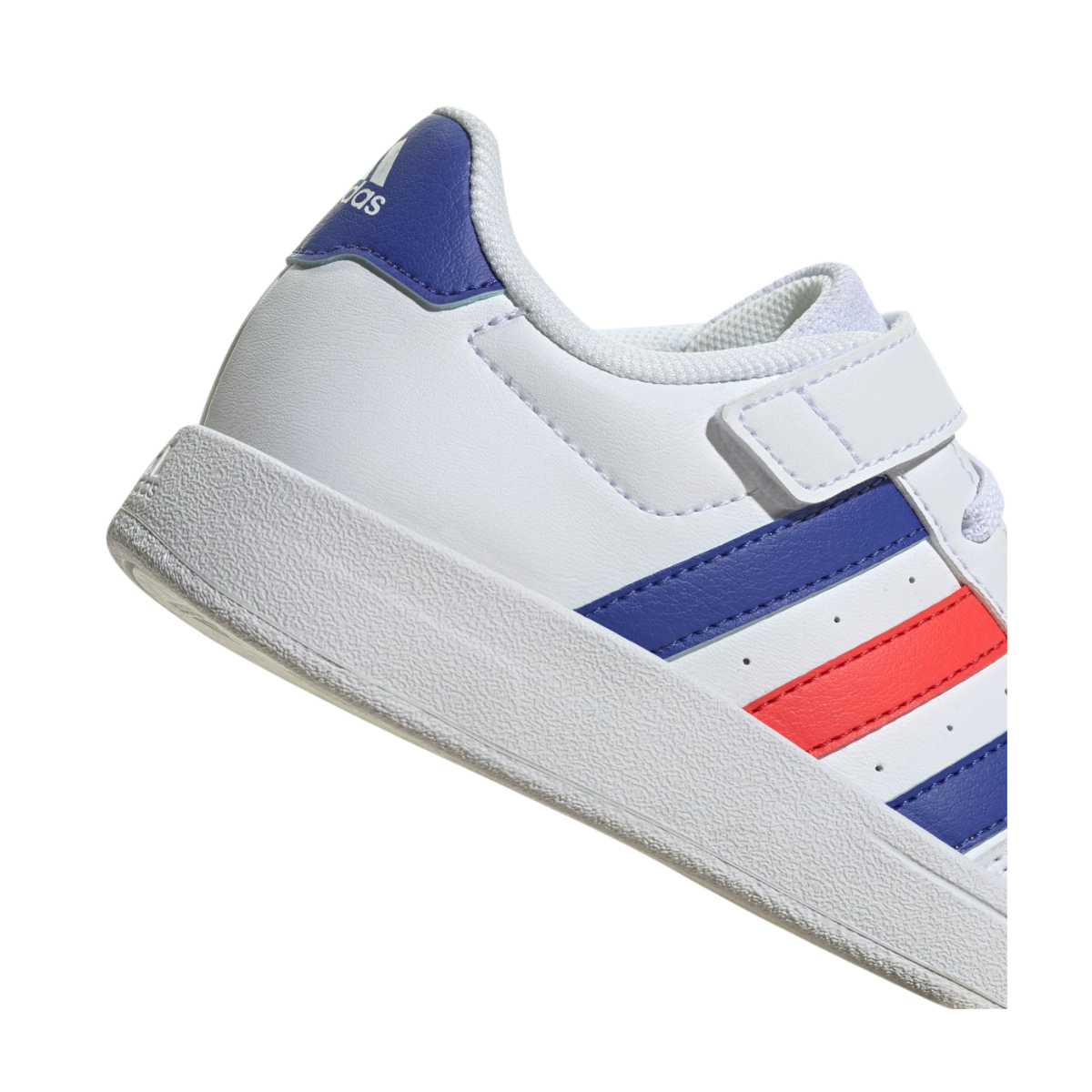 Tenis Adidas Breaknet 2.0 EL K Infantil -HP8964 Blanco/Azul/Rojo