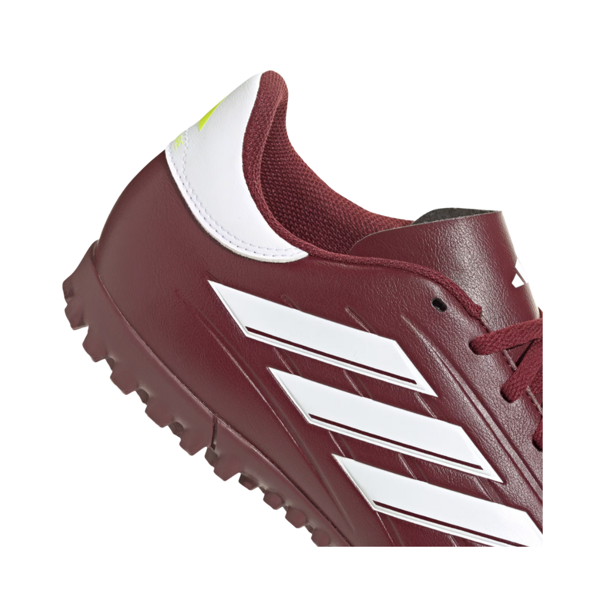 Tenis Adidas Copa Pura 2 Club Tf Para Futbol - IE7524 Vino/Blanco