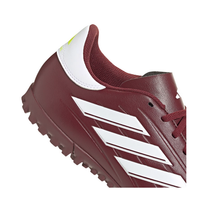 Tenis Adidas Copa Pura 2 Club Tf Para Futbol - IE7524 Vino/Blanco